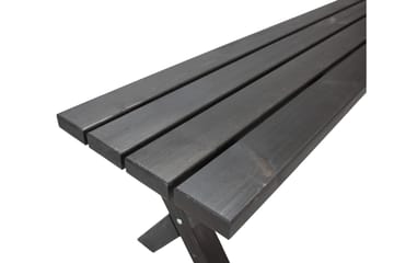 Lietinna Utebänk 180 cm - Svart - Utemöbler & utemiljö - Utesoffa - Trädgårdsbänk & utebänk