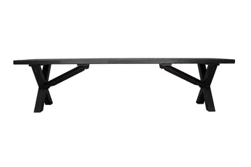 Lietinna Utebänk 180 cm - Svart - Utemöbler & utemiljö - Utesoffa - Trädgårdsbänk & utebänk