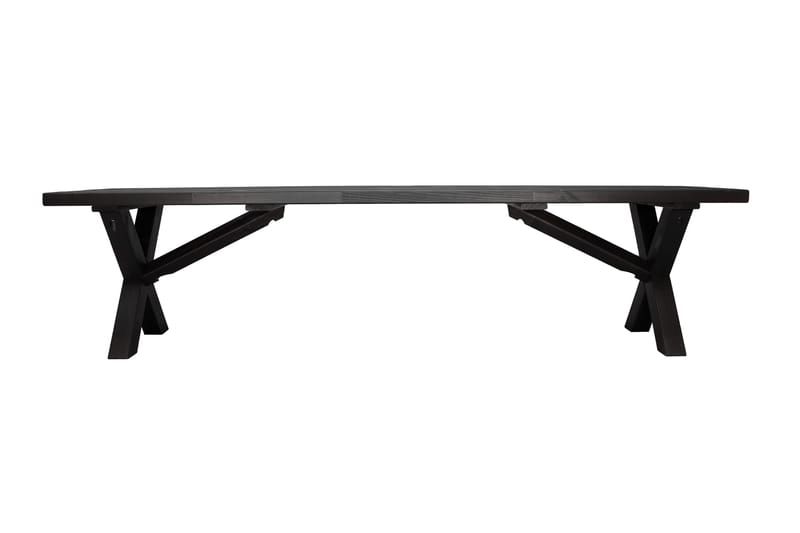 Lietinna Utebänk 180 cm - Svart - Utemöbler & utemiljö - Utesoffa - Trädgårdsbänk & utebänk