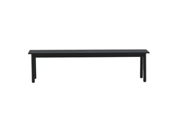 Modena Bänk Utomhus 180 cm - Svart - Utemöbler & utemiljö - Utesoffa - Trädgårdsbänk & utebänk