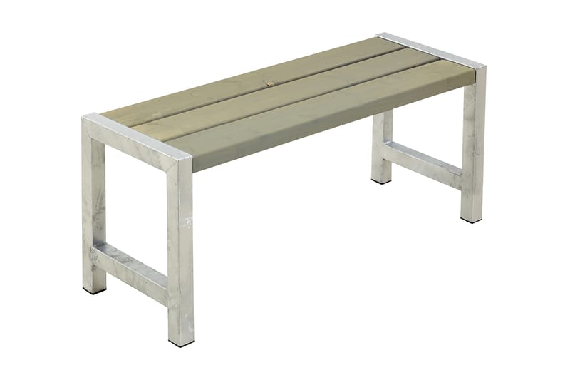 PLUS CaféBänk Utomhus 127 cm - Taupe - Utemöbler & utemiljö - Utesoffa - Trädgårdsbänk & utebänk