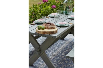 PLUS PlankUtebord Nostalgi 177x76x72 cm - Grå - Utemöbler & utemiljö - Utesoffa - Trädgårdsbänk & utebänk
