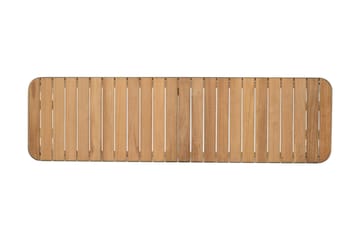 Portals Utebänk 143 cm - Vit/trä - Utemöbler & utemiljö - Utesoffa - Trädgårdsbänk & utebänk