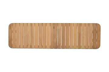 Portals Utebänk 143 cm - Vit/trä - Utemöbler & utemiljö - Utesoffa - Trädgårdsbänk & utebänk