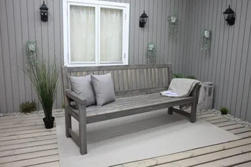 Rimforsa Utesoffa - Grå - Utemöbler & utemiljö - Utesoffa - Trädgårdsbänk & utebänk