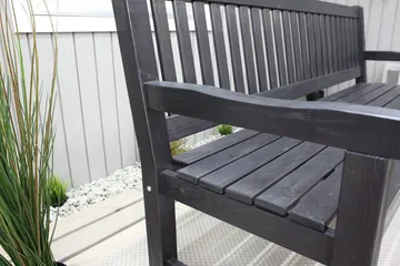 Rimforsa Utesoffa - Kaffesvart - Utemöbler & utemiljö - Utesoffa - Trädgårdsbänk & utebänk