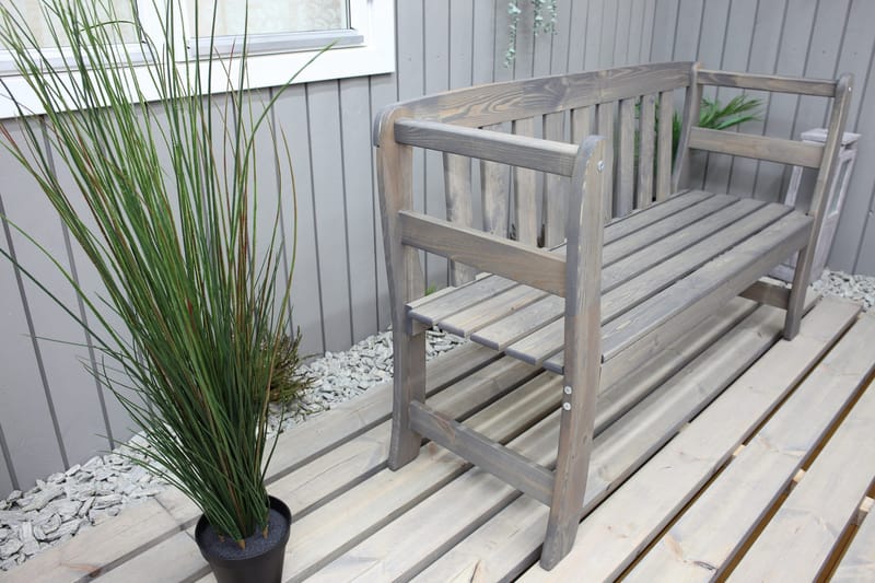 Rosenberg Utesoffa - Grå - Utemöbler & utemiljö - Utesoffa - Trädgårdsbänk & utebänk