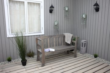 Rosenberg Utesoffa - Grå - Utemöbler & utemiljö - Utesoffa - Trädgårdsbänk & utebänk