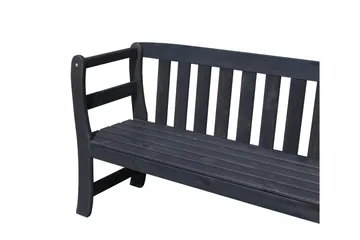 Rosenberg Utesoffa - Kaffesvart - Utemöbler & utemiljö - Utesoffa - Trädgårdsbänk & utebänk