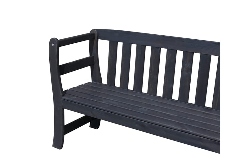 Rosenberg Utesoffa - Kaffesvart - Utemöbler & utemiljö - Utesoffa - Trädgårdsbänk & utebänk