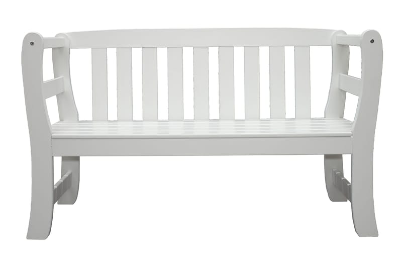 Rosenberg Utesoffa - Vit - Utemöbler & utemiljö - Utesoffa - Trädgårdsbänk & utebänk