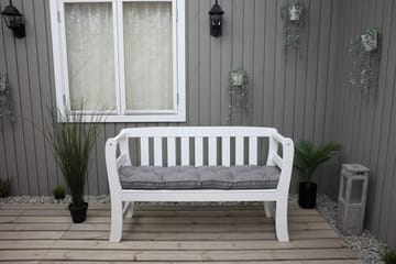 Rosenberg Utesoffa - Vit - Utemöbler & utemiljö - Utesoffa - Trädgårdsbänk & utebänk