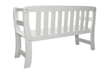 Rosenberg Utesoffa - Vit - Utemöbler & utemiljö - Utesoffa - Trädgårdsbänk & utebänk