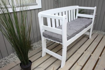 Rosenberg Utesoffa - Vit - Utemöbler & utemiljö - Utesoffa - Trädgårdsbänk & utebänk