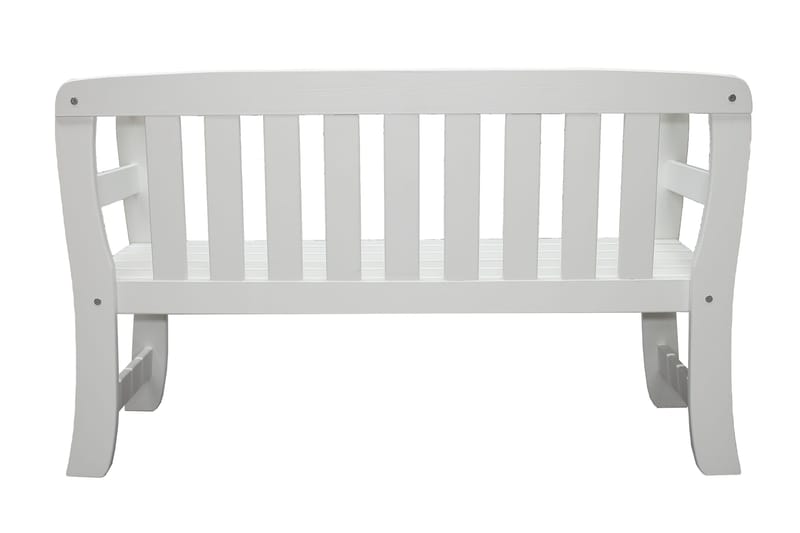 Rosenberg Utesoffa - Vit - Utemöbler & utemiljö - Utesoffa - Trädgårdsbänk & utebänk