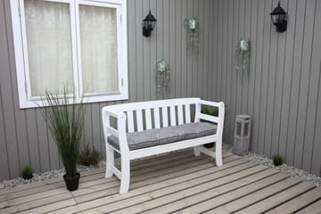 Rosenberg Utesoffa - Vit - Utemöbler & utemiljö - Utesoffa - Trädgårdsbänk & utebänk