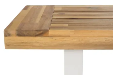 Scania Trädgårdsbänk 140 cm - Brun/Vit - Utemöbler & utemiljö - Utesoffa - Trädgårdsbänk & utebänk