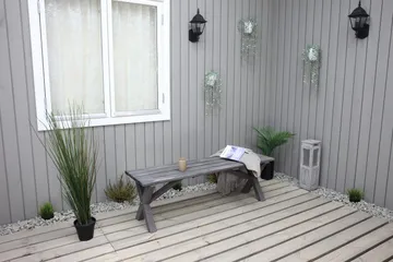 Scottsdale Sittbänk Utomhus 140 cm Shabby Chic - Utemöbler & utemiljö - Utesoffa - Trädgårdsbänk & utebänk