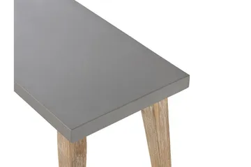 Trädgårdsbänk 160 cm grå ORIA - Grå - Utemöbler & utemiljö - Utesoffa - Trädgårdsbänk & utebänk