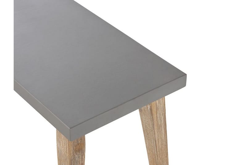 Trädgårdsbänk 160 cm grå ORIA - Grå - Utemöbler & utemiljö - Utesoffa - Trädgårdsbänk & utebänk