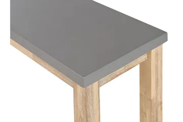 Trädgårdsbänk 160 cm grå OSTUNI - Grå - Utemöbler & utemiljö - Utesoffa - Trädgårdsbänk & utebänk