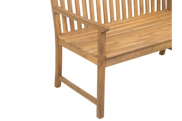 Trädgårdsbänk Sutko 120 cm - Trä|Natur - Utemöbler & utemiljö - Utesoffa - Trädgårdsbänk & utebänk