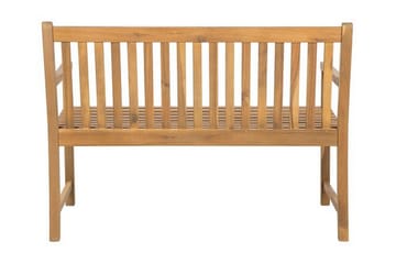 Trädgårdsbänk Sutko 120 cm - Trä|Natur - Utemöbler & utemiljö - Utesoffa - Trädgårdsbänk & utebänk