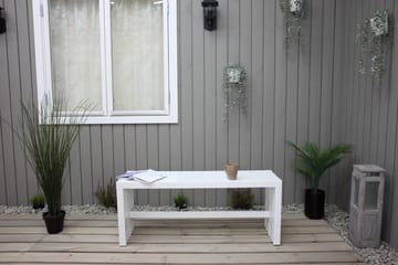 Ulrey Bänk Utomhus - Vit - Utemöbler & utemiljö - Utesoffa - Trädgårdsbänk & utebänk