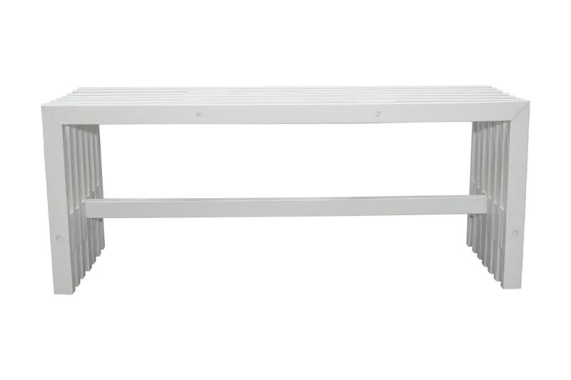 Ulrey Bänk Utomhus - Vit - Utemöbler & utemiljö - Utesoffa - Trädgårdsbänk & utebänk