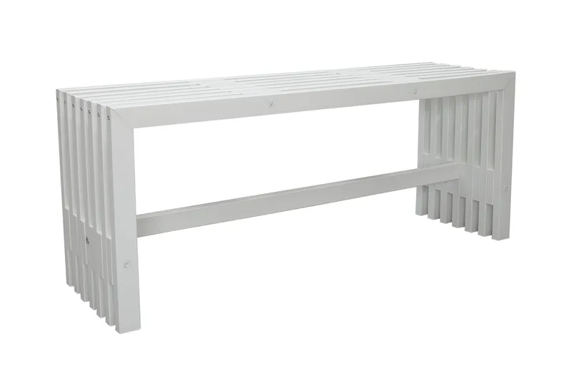 Ulrey Bänk Utomhus - Vit - Utemöbler & utemiljö - Utesoffa - Trädgårdsbänk & utebänk