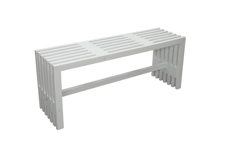 Ulrey Bänk Utomhus, Vit