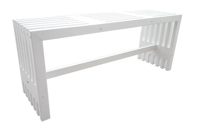 Ulrey Bänk Utomhus - Vit - Utemöbler & utemiljö - Utesoffa - Trädgårdsbänk & utebänk