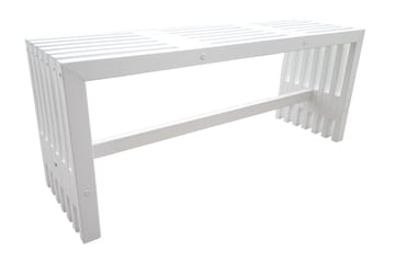 Ulrey Bänk Utomhus - Vit - Utemöbler & utemiljö - Utesoffa - Trädgårdsbänk & utebänk