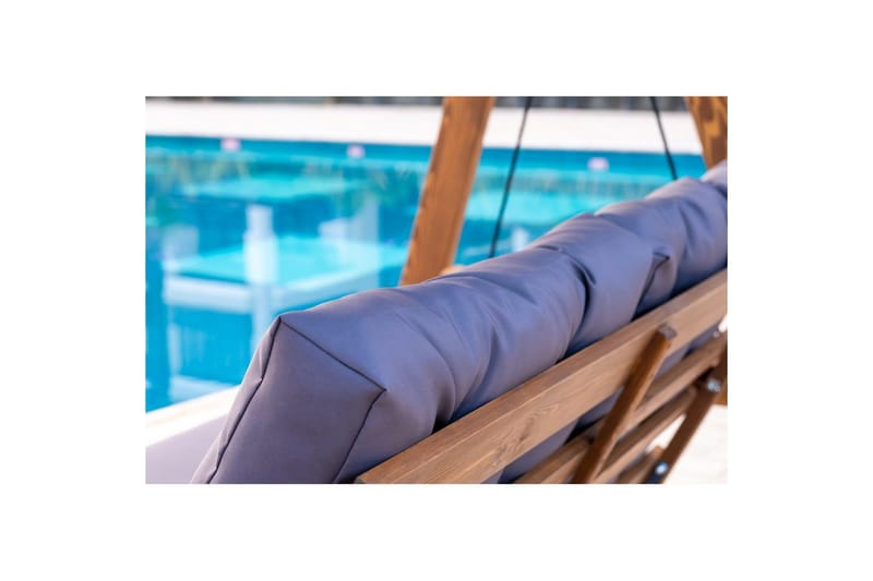 Trädgårdsdubbelgunga Taharoa Antracit - Antracit - Utemöbler & utemiljö - Utesoffa - Hängsoffa