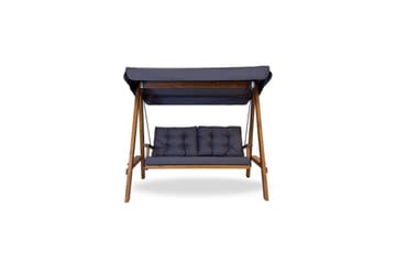 Trädgårdsdubbelgunga Taharoa Antracit - Antracit - Utemöbler & utemiljö - Utesoffa - Hängsoffa