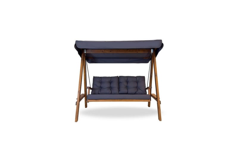 Trädgårdsdubbelgunga Taharoa Antracit - Antracit - Utemöbler & utemiljö - Utesoffa - Hängsoffa