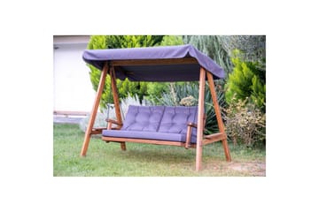 Trädgårdsdubbelgunga Taharoa Antracit - Antracit - Utemöbler & utemiljö - Utesoffa - Hängsoffa