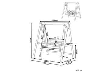 Trädgårdsgunga Nerito - Utemöbler & utemiljö - Utesoffa - Hammock