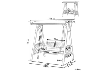 Trädgårdsgunga Senarica - Utemöbler & utemiljö - Utesoffa - Hängsoffa