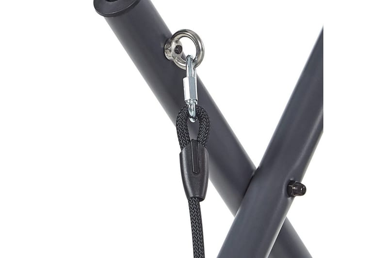 Trädgårdsgunga Solagna - Mörkgrå, 168x113x187 cm - Utemöbler & utemiljö - Utesoffa - Hängsoffa