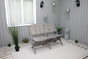 Delpino Utesoffa - Grå - Utemöbler & utemiljö - Utesoffa - Trädgårdssoffa