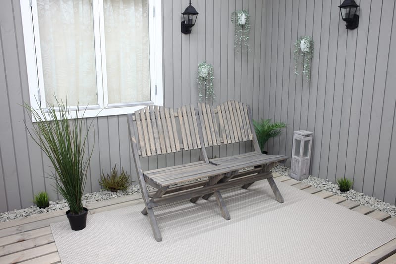 Delpino Utesoffa - Grå - Utemöbler & utemiljö - Utesoffa - Trädgårdssoffa