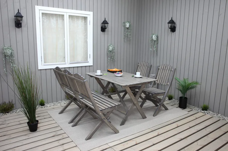 Delpino Utesoffa - Grå - Utemöbler & utemiljö - Utesoffa - Trädgårdssoffa