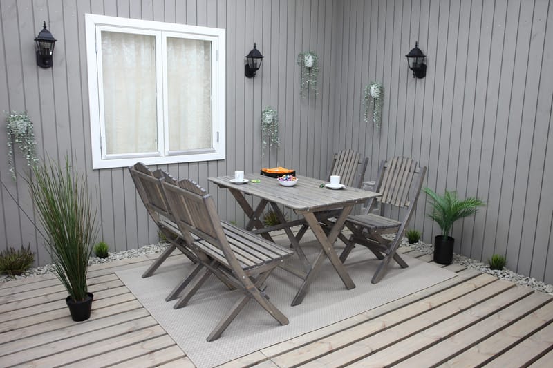 Delpino Utesoffa - Grå - Utemöbler & utemiljö - Utesoffa - Trädgårdssoffa