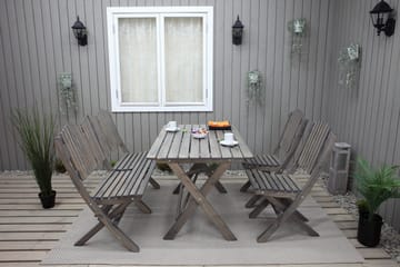 Delpino Utesoffa - Grå - Utemöbler & utemiljö - Utesoffa - Trädgårdssoffa