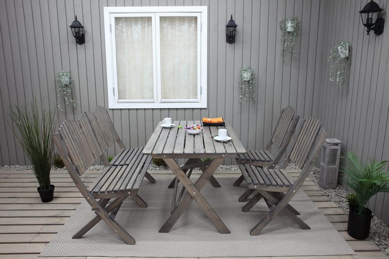 Delpino Utesoffa - Grå - Utemöbler & utemiljö - Utesoffa - Trädgårdssoffa