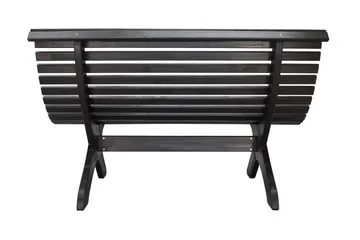 Norvald Bänk Utomhus - Kaffesvart - Utemöbler & utemiljö - Utesoffa - Trädgårdssoffa