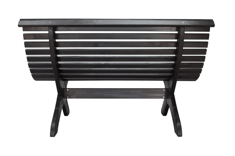 Norvald Bänk Utomhus - Kaffesvart - Utemöbler & utemiljö - Utesoffa - Trädgårdssoffa