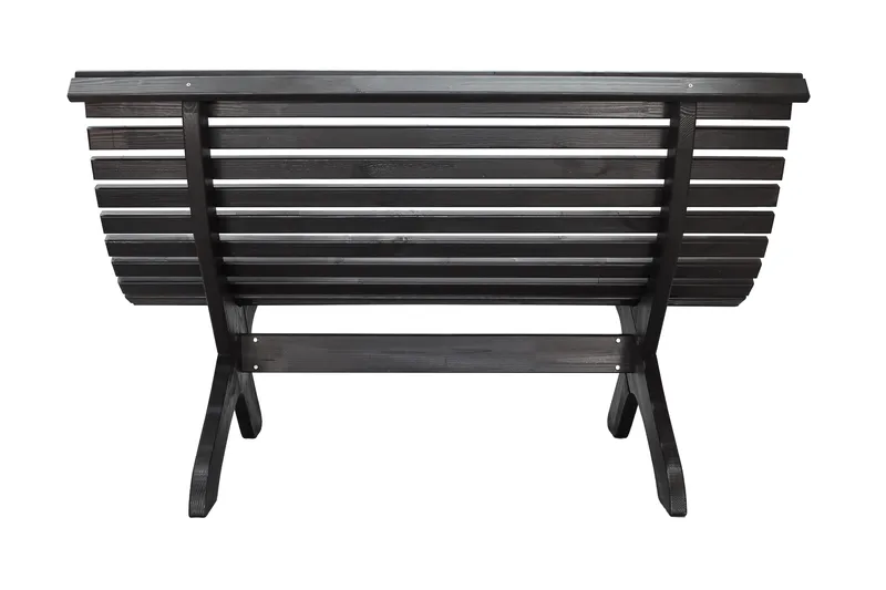 Norvald Bänk Utomhus - Kaffesvart - Utemöbler & utemiljö - Utesoffa - Trädgårdssoffa