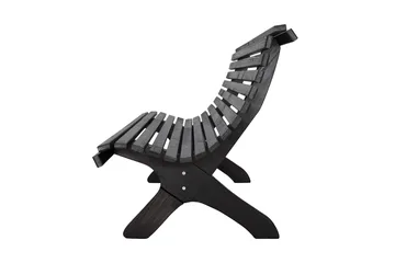 Norvald Bänk Utomhus - Kaffesvart - Utemöbler & utemiljö - Utesoffa - Trädgårdssoffa